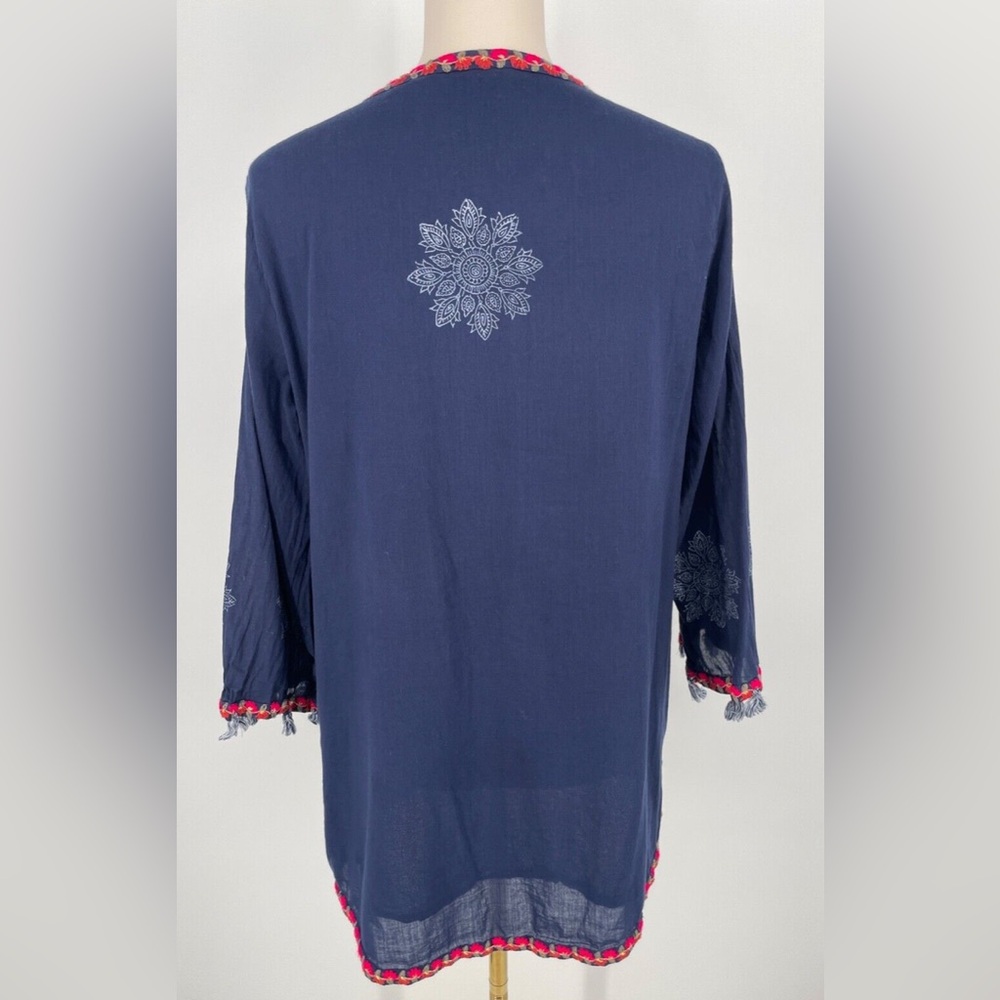 Soft Surroundings Paraiso Tunic Top - Embroidered - Picture 5 of 5